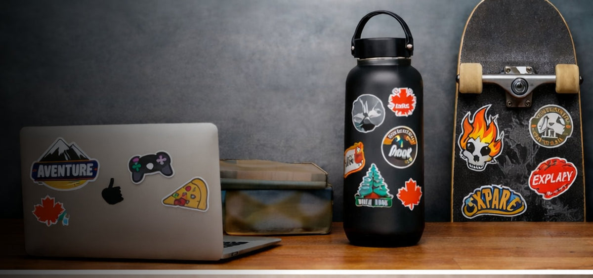10 idées de stickers personnalisés pour promouvoir votre marque